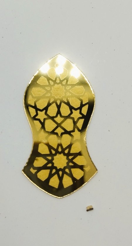 قطع تزيين اكريليك 4سم