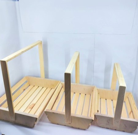 طقم صواني خشبيه 3 قطعه 60 شيكل