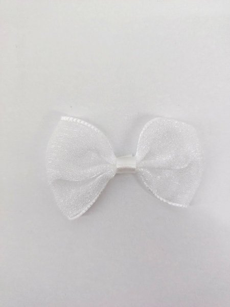 ببيونات شيفون (ابيض)