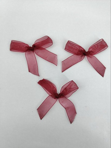 ببيونات شيفون (خمري) 1 سم