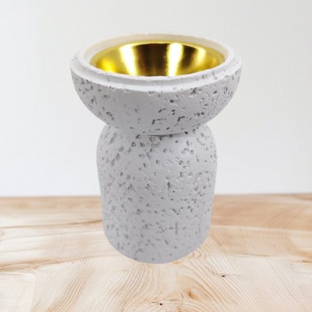 مبخرة حجر & علبه شفاف