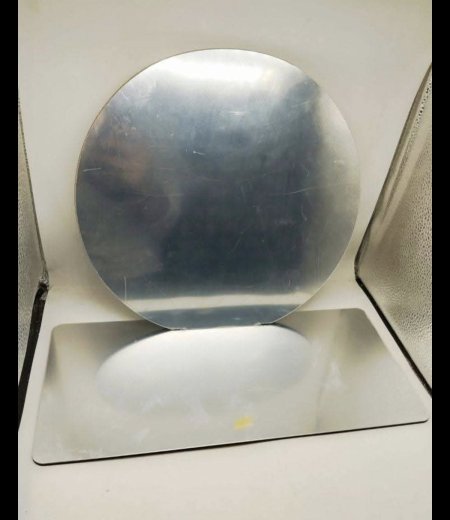 ستاند دبل طبقتين مقوي (فضي)