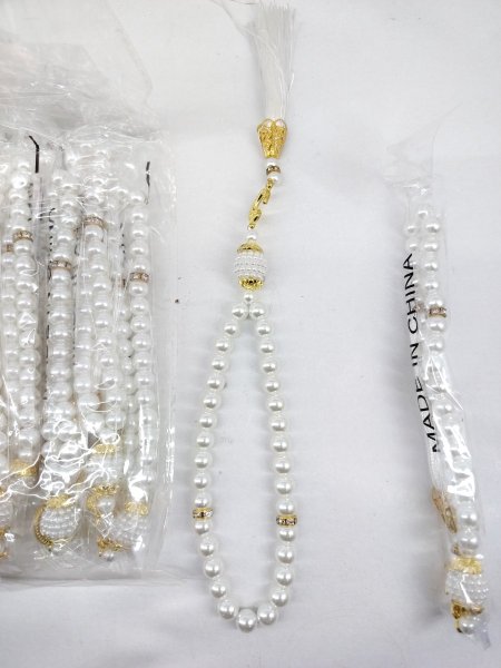 مسبحه لولو 33 حبه حجم وسط