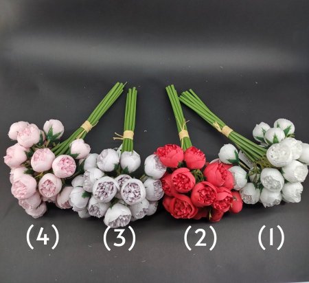 ورد بيوني صغير