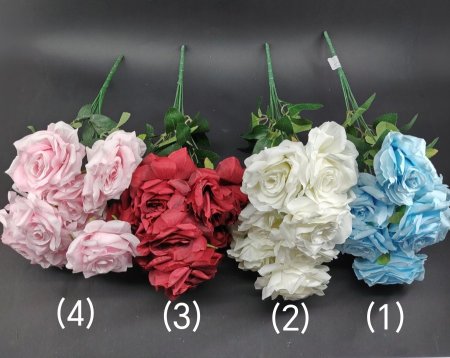 ورد (جوري) خفيف 9 وردات