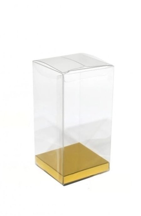 علب pvc شفاف 7*7*15 سم