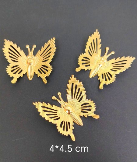 قطع تزيين معدن 4.5*4.cm