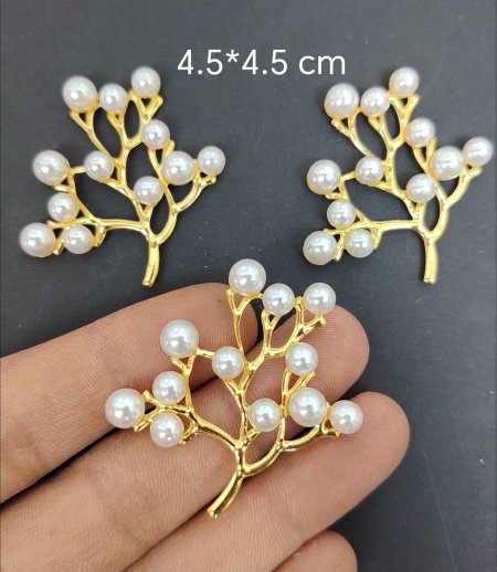 قطع تزيين معدن 4.5*4.5..cm