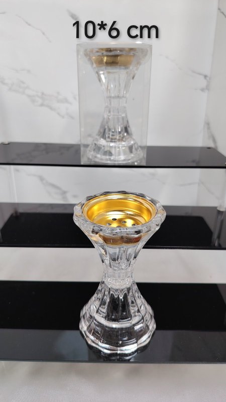 مباخر كريستال & علبة شفاف