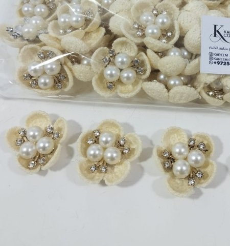 ورده قطن مع بروش