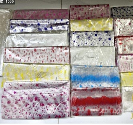 أكياس سلفان مع قلوب 40*28 cm