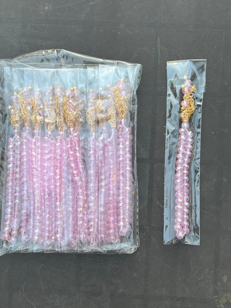 مسابح كريستال زجاج وسط