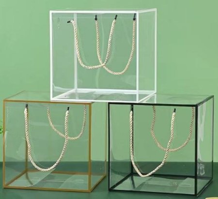 اكياس pvc يد حبل قياس 21*21*21 سم