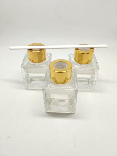 عطر فواح علبة زجاجية & عيدان خشب