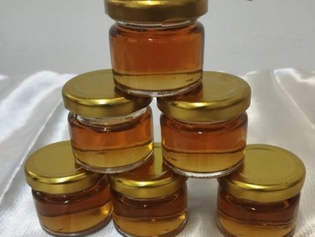 مرتبان عسل زجاج 25 ملل