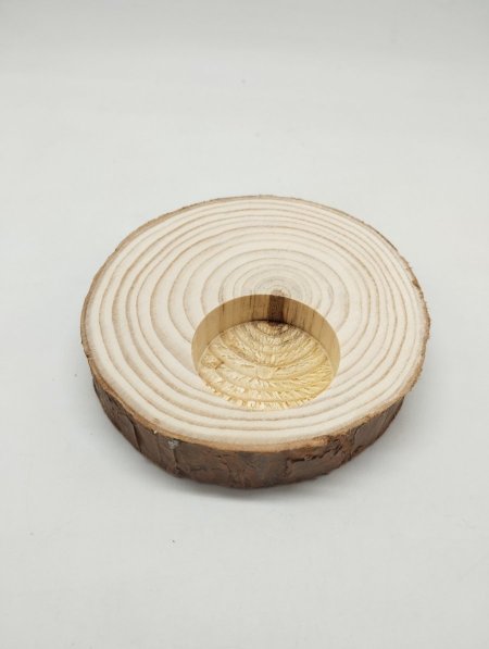 كوستر خشب للشمع