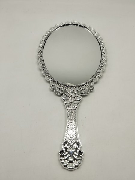 مرآه بيضاوي سلفر 17سم